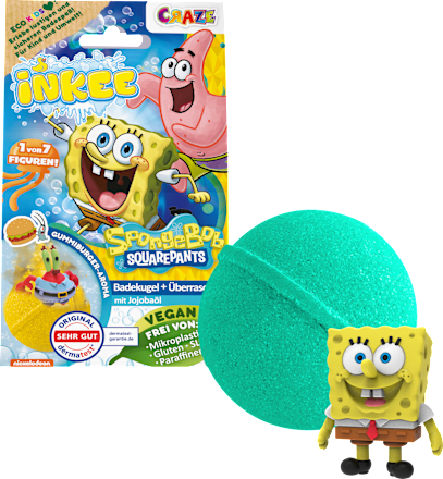 CRAZEKinder Badezusatz Badebombe Sponge Bob, 1 St