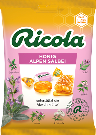 RicolaBonbon, Honig Alpen Salbei, 75 g