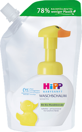 Hipp BabysanftBaby Waschschaum sensitiv, Nachfüllpack, 250 ml