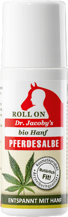 Dr. JacobyPferdesalbe mit Hanf RollOn, 75 ml