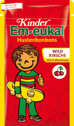 Kinder Em-eukalBonbon, Wildkirsche für Kinder, 75 g