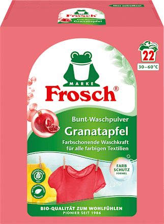 FroschColorwaschpulver Granatapfel, 22 Wl