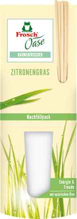 FroschDuftstäbchen Raumerfrischer Nachfüllpack Zitronengras, 90 ml