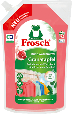 FroschColorwaschmittel flüssig Granatapfel, 24 Wl