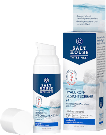 SalthouseGesichtscreme Totes Meer Hyaluron, 50 ml
