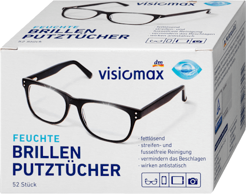 VISIOMAXBrillenputztücher, 52 St