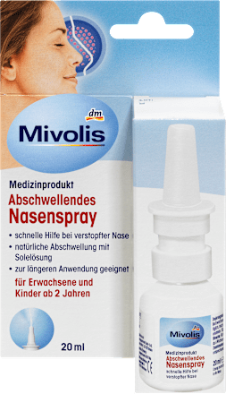 MivolisAbschwellendes Nasenspray, 20 mlMedizinprodukt