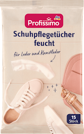 ProfissimoSchuhpflegetücher feucht, 15 St