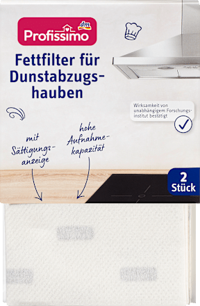 ProfissimoFettfilter Dunstabzugshauben, 2 St