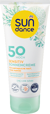 SUNDANCESonnencreme sensitiv, LSF 50, 100 ml
