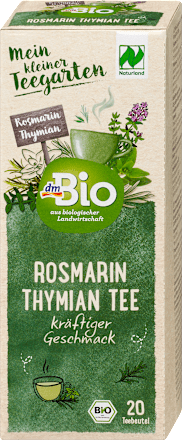 dmBioKräutertee Rosmarin & Thymian (20 Beutel), 30 g