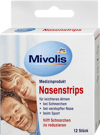 MivolisNasenstrips, 12 StMedizinprodukt