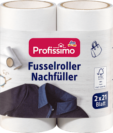 ProfissimoFusselroller Nachfüllpack, 2 St