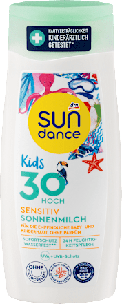 SUNDANCESonnenmilch Kids sensitiv LSF 30, 200 ml