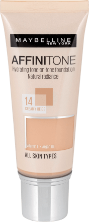 Affinitone tekući puder – 14 Creamy Beige, 30 ml