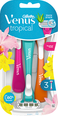 Gillette VenusEinwegrasierer, Tropical, 3 St