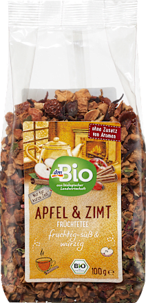 dmBioFrüchtetee Apfel & Zimt, lose, 100 g