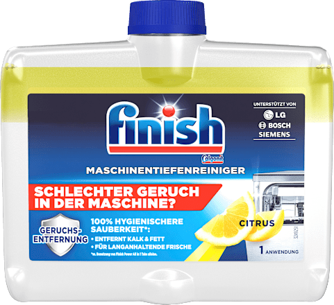 FinishSpülmaschinen-Reiniger Tiefenreiniger lemon, 250 ml