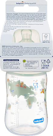 Marhynchus Muttermilchflaschen 300ml - 8 Stück Weithals Flaschen Set