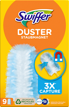 SwifferStaubwedelbezüge Staubmagnet mit Febrezeduft Nachfüllpack, 9 St