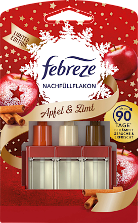 FebrezeLufterfrischer Duftstecker 3Volution Apfel-Zimt Nachfüllpack, 20 ml