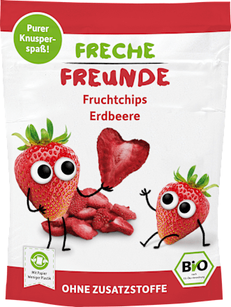 Freche FreundeKindersnack Fruchtchips Erdbeere, ab 3 Jahre, 12 g