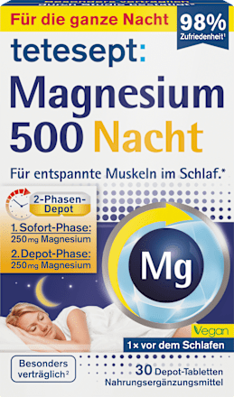 teteseptMagnesium Tabletten Nacht 30 St., 42,6 gNahrungsergänzungsmittel