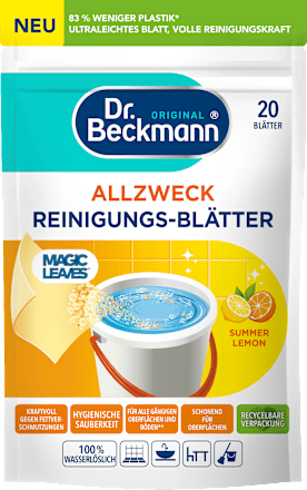 Dr. BeckmannReinigungs-Blätter Allzweck  Summer Lemon, 20 St