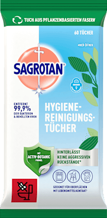 SagrotanDesinfektionstücher, 60 StBiozidprodukt
