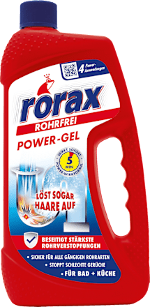 roraxRohrreiniger Power-Gel, 1.000 ml