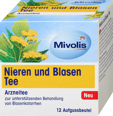 MivolisArzneitee, Nieren & Blasen Tee (12 Beutel), 18 gArzneimittel