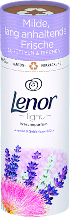 LenorWäscheparfüm Light, Lavendel & Seidenbaumblüte, 160 g