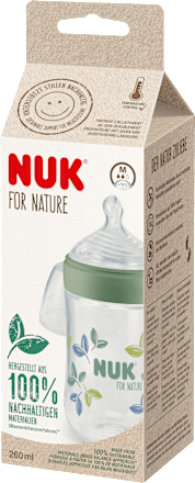 NUKBabyflasche for Nature, grün, 0-6 Monate, 260ml, 1 St