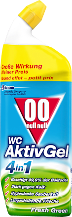 00WC-Reiniger 00 Aktiv Gel 4in1 Fresh Green, 750 mlBiozidprodukt