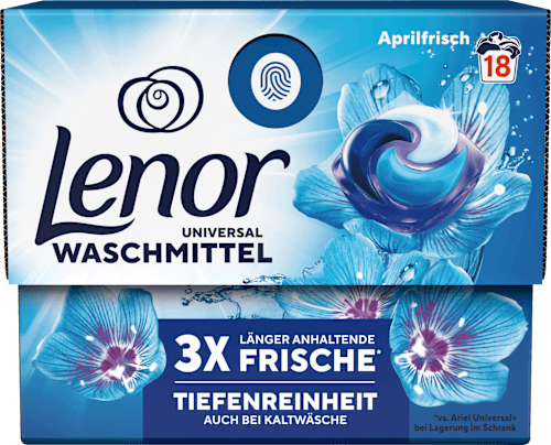 LenorVollwaschmittel Pods Aprilfrisch, 18 Wl