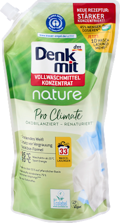 DenkmitVollwaschmittel Konzentrat Pro Climate Nature, 1.000 ml