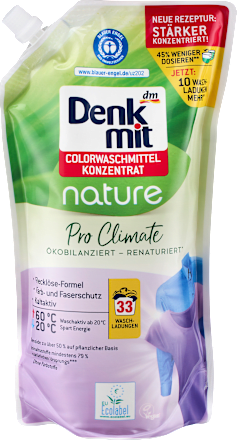 DenkmitColorwaschmittel Konzentrat Pro Climate Nature, 1.000 ml