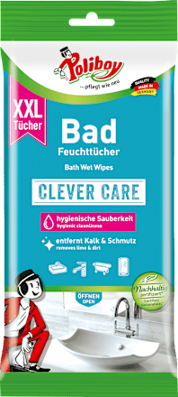 PoliboyBadreiniger Feuchttücher, 24 St