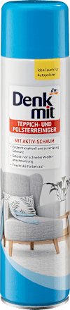 DenkmitTeppich & Polsterreiniger mit Aktivschaum, 600 ml