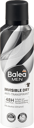 Balea MENAntitranspirant Deospray Invisible Dry, 200 ml