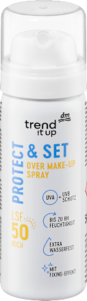 trend !t upSonnenschutzspray Protect & Set Over Make-up Spray, 50 ml
