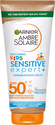Garnier Ambre SolaireSonnenmilch Kids sensitiv expert+, LSF 50+, 175 ml