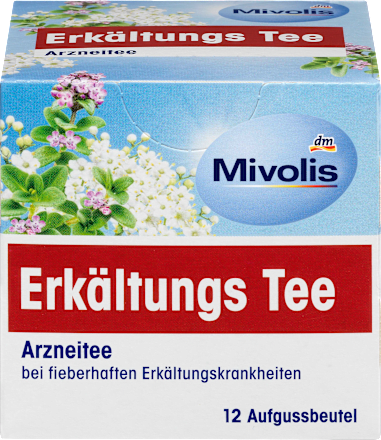 MivolisArzneitee, Erkältungs Tee (12 Beutel), 24 gArzneimittel