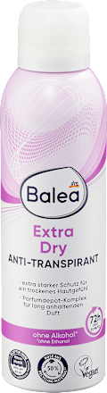 BaleaAntitranspirant Deospray Extra Dry, 200 ml