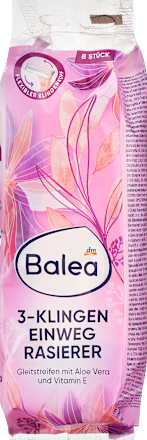 BaleaEinwegrasierer 3-Klingen, 8 St