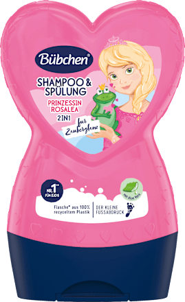 BübchenKinder Shampoo & Spülung 2in1 Prinzessin Rosalea, 230 ml