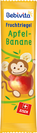 BebivitaFruchtriegel Apfel-Banane, ab 1 Jahr, 25 gBeikost
