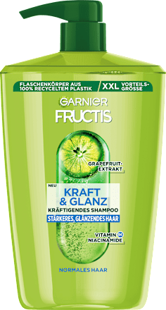 GARNIER FRUCTISShampoo Kraft & Glanz, 1.000 ml