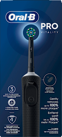 Oral-B Vitality Pro Elektrische Zahnbürste, Lila & Vitality Pro