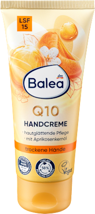 BaleaHandcreme Q10 mit Aprikosenöl und LSF15, 100 ml